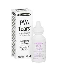 PVA Tears Lubricating Eye Drops 15mL