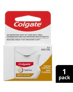 Colgate Total Tartar Control Dental Floss 25m