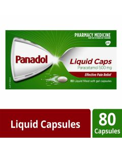 Panadol Liquid Capsules 80 Pack