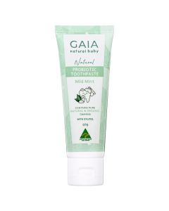 Gaia Natural Baby Probiotic Toothpaste Mild Mint 50g