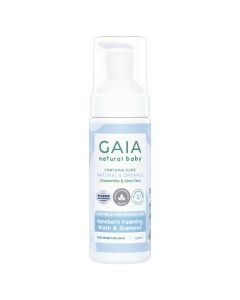 Gaia Natural Baby Newborn Foaming Wash & Shampoo 150ml