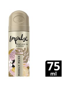 Impulse Merely Musk Body Spray 75ml