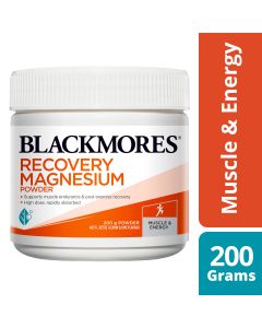 Blackmores Recovery Magnesium Muscle Health Vitamin Powder 200g