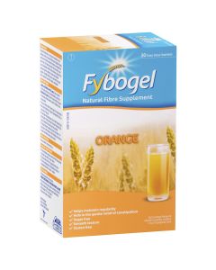 Fybogel Fibre Constipation Relief Supplement Sachets Orange 30 pack