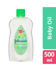 Johnson's Baby Oil Aloe Vera & Vitamin E 500mL