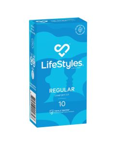 Lifestyles Regular Condoms 10 Pack