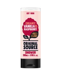 Original Source Vanilla And Raspberry Shower Gel 250mL