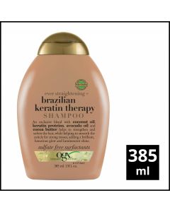 OGX Straightening Brazilian Keratin Therapy Shampoo 385mL