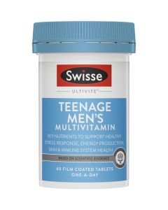 Swisse Ultivite Men's Teenage Multivitamin 60 Tablets