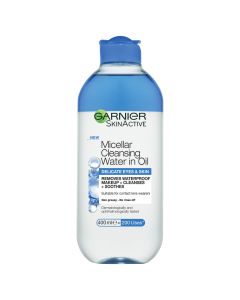 Garnier SkinActive Micellar Cleansing Water in Oil Delicate Eyes & Skin 400mL