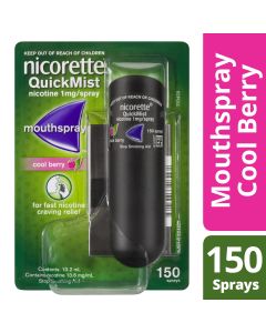 Nicorette QuickMist Mouth Spray Cool Berry 1 Pack