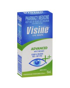 Visine Advanced Eye Drops 15mL