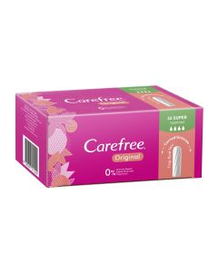 Carefree Original Tampons Super 32 Pack