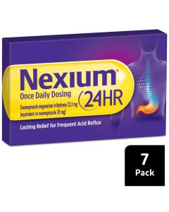 Nexium 24Hr 20mg 7 Tablets