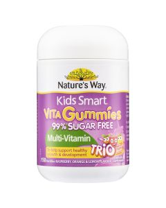 Nature's Way Kids Smart Vita Gummies Sugar Free Multi Trio 150