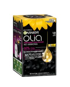 Garnier Olia 1.0 Deep Black No Ammonia Permanent Hair Colour