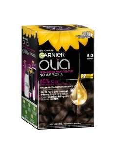 Garnier Olia 5.0 Brown No Ammonia Permanent Hair Colour