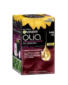 Garnier Olia 6.66 Very Intense Red No Ammonia Permanent Hair Colour