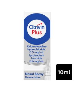 Otrivin Adult Plus Nasal Spray 10mL