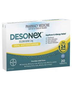 Desonex Allergy & Hayfever 5mg 20 Tablets