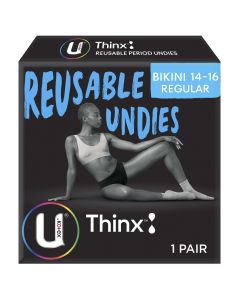 U by Kotex Thinx Period Undies Bikini Regular Size 14-16