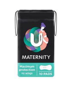 U By Kotex Maternity Pads 10 Pack