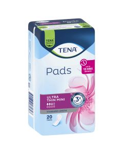 Tena Pad Mini Ultra Thin Standard Length 20 Pack