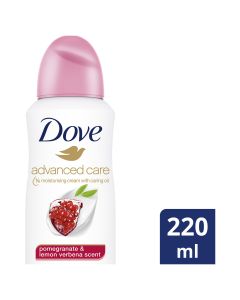 Dove Advanced Care Antiperspirant Deodorant Go Fresh Pomegranate & Lemon Verbena 220ml