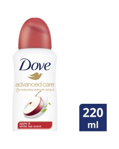 Dove Advanced Care Antiperspirant Deodorant Go Fresh Apple & White Tea 220ml