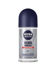 Nivea Deodorant Roll On Men Silver Protect 50ml