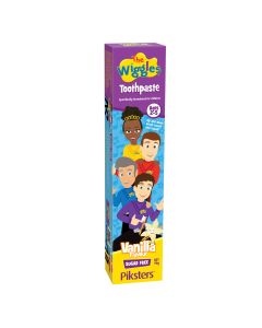 Piksters The Wiggles Toothpaste Sugar Free Vanilla Ages 2-5 96g