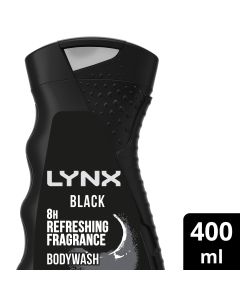 Lynx For Men Shower Gel Black 400ml