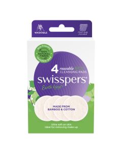 Swisspers Reusable Eco Cleansing Pads 4 Pack