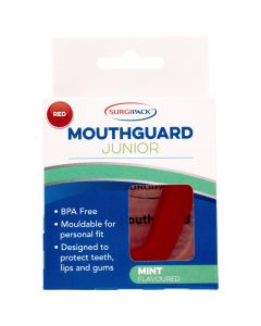 SurgiPack Junior Mouthguard Red