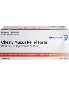 ApoHealth Chesty Mucus Relief Forte 50 Tablets