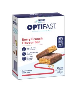 Optifast VLCD Bar Berry Crunch 6 Pack 390g