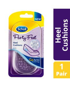 Scholl Party Feet Invisible Gel Heel Cushions