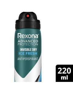 Rexona Men Antiperspirant Advanced Protection Invisible Dry Ice Fresh 220ml
