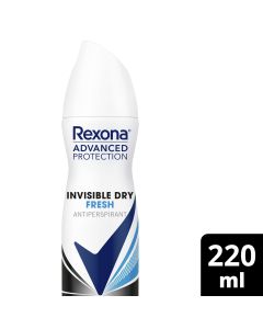 Rexona Women Antiperspirant Advanced Protection Invisible Dry Fresh 220ml