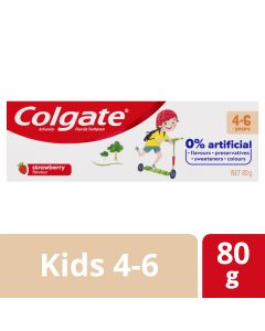 Colgate Kids Strawberry Toothpaste 4-6 Years 80g