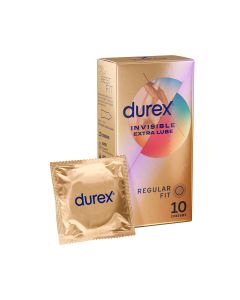 Durex Fetherlite Ultra Condoms Extra Lube 10 pack