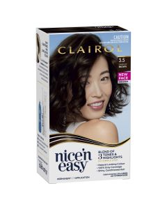 Clairol Nice 'N Easy 3.5 Natural Darkest Brown Permanent Hair Colour