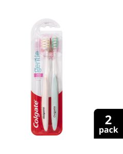 Colgate Gentle Gum Care Toothbrush Soft 2 Pack