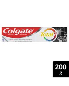 Colgate Toothpaste Total Charcoal Deep Clean 200g