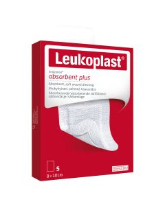 Leukoplast Leukomed Dressing 8 x 10cm 5 Pack