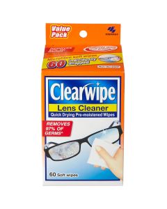 Clearwipe Lens Cleaner 60 Wipes