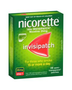 Nicorette 16 Hour Invisipatch Step 1 28 Pack