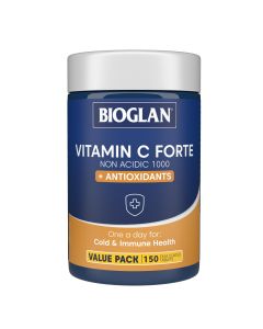 Bioglan Vitamin C Forte Non Acidic 1000 150 Tablets