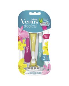 Gillette Venus Tropical Disposable Razor 3 Pack