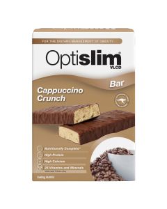 OptiSlim VLCD Bar Capuccino Crunch 5 Pack